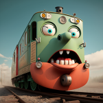 cartoon_train_with_funny_face