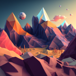 low_poly_background