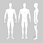 male-body-from-three-angles