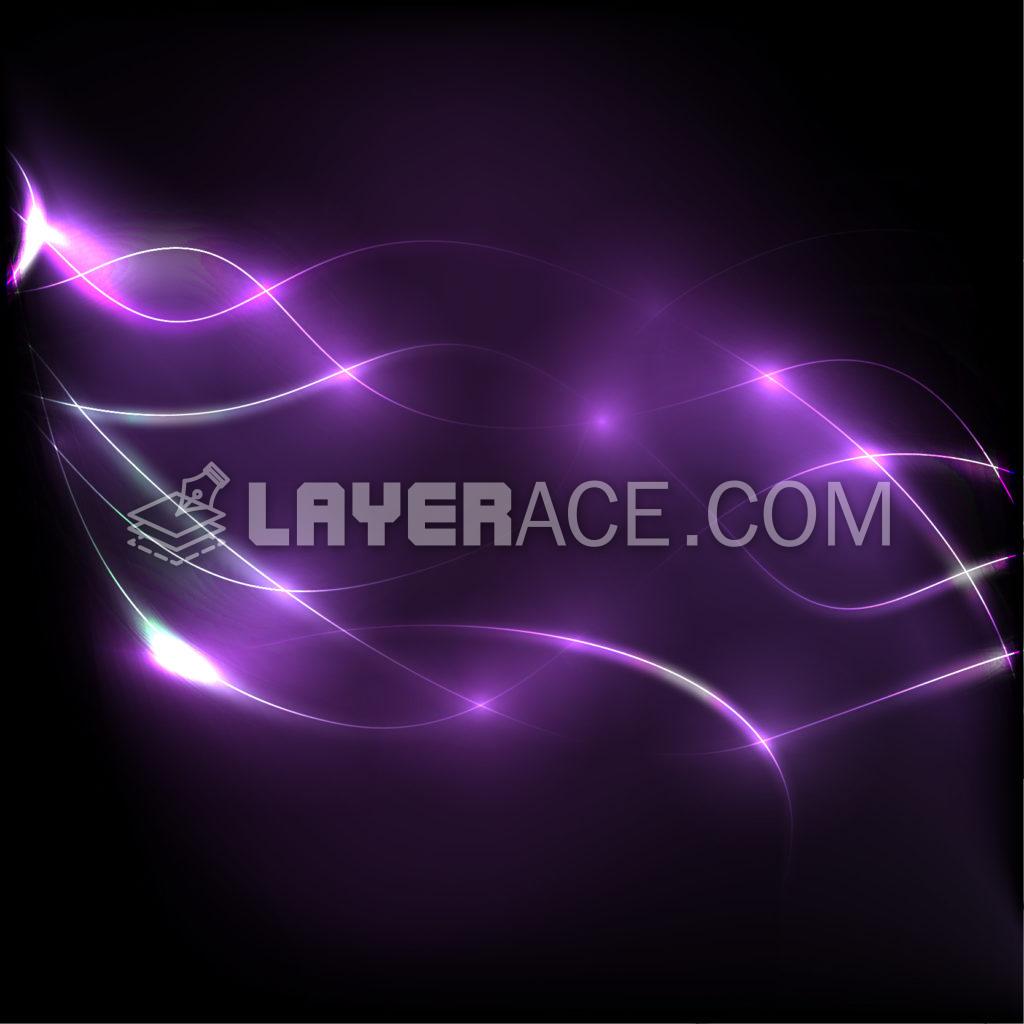 Purple Neon Glow Vector Background