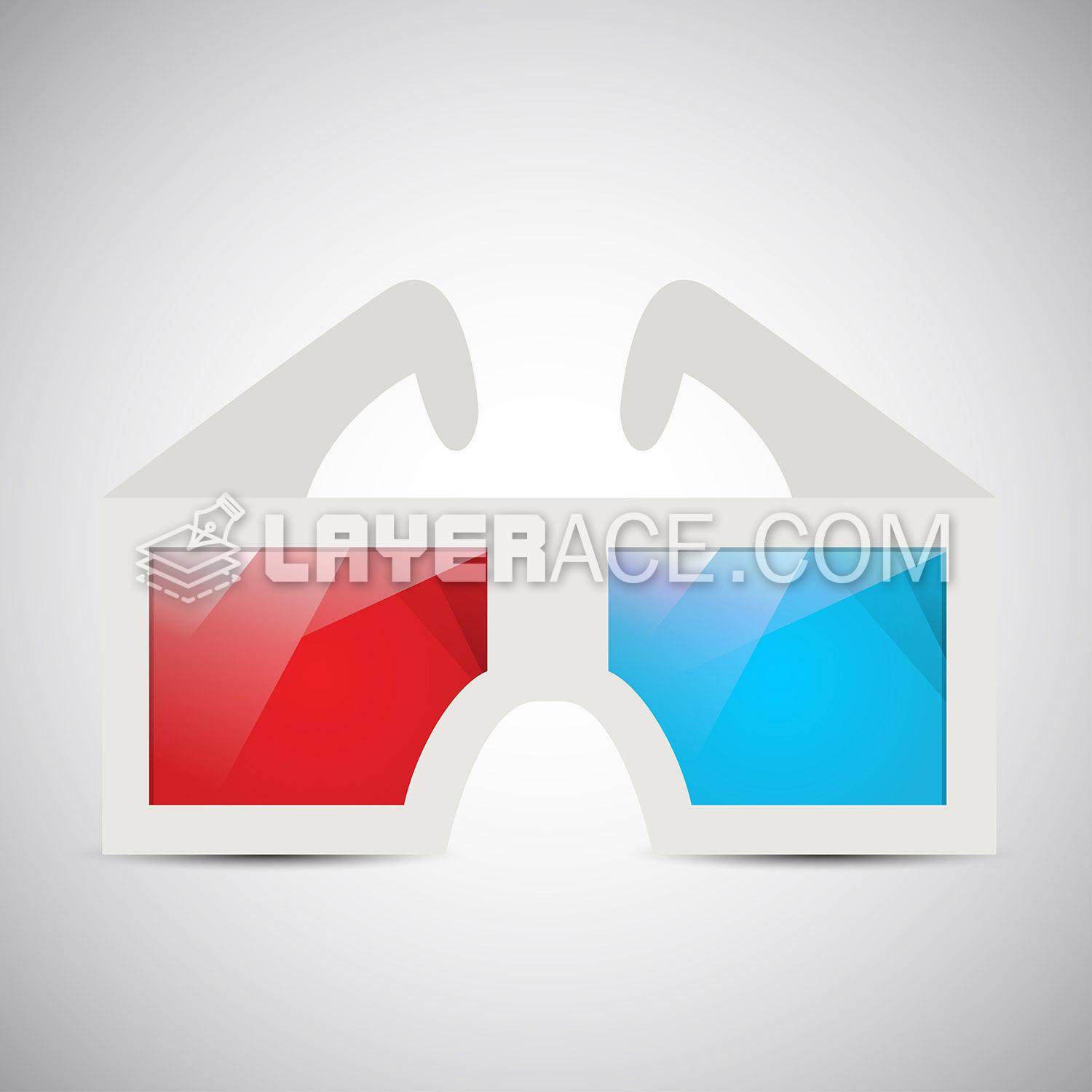 Vector 3d Glasses