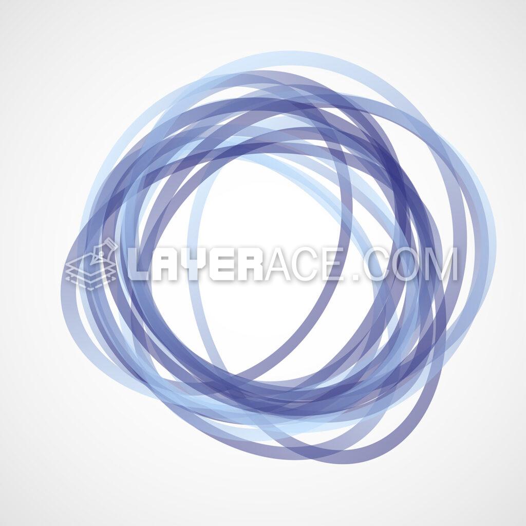 Blue Circular Design