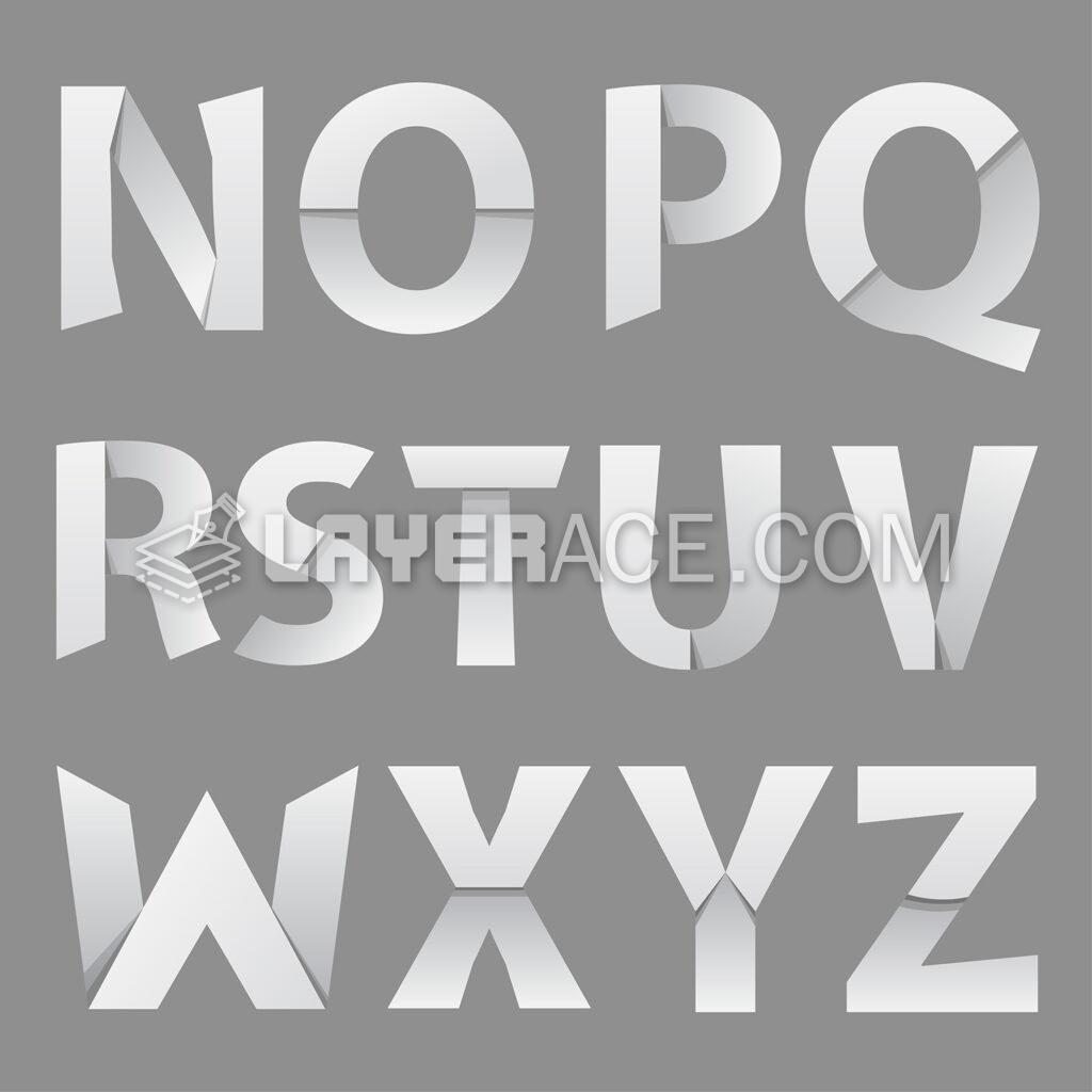 Vector Paper Letters