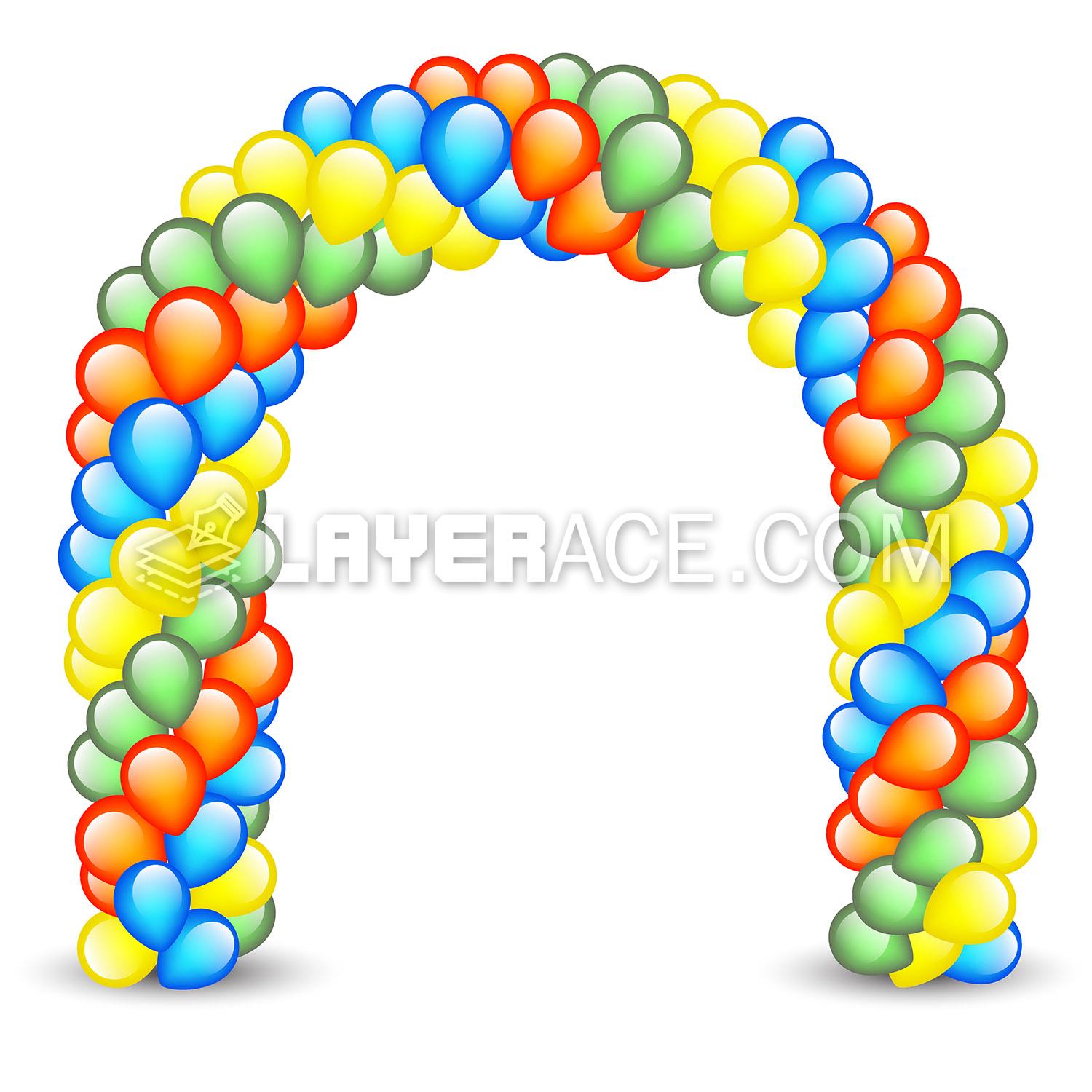 Ballon Gate Vector