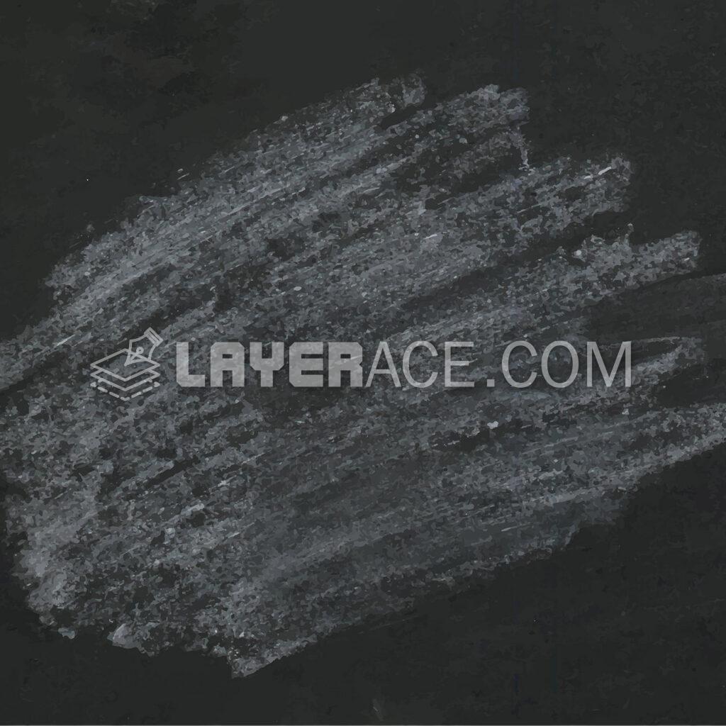 Chalk Trace on Blackboard