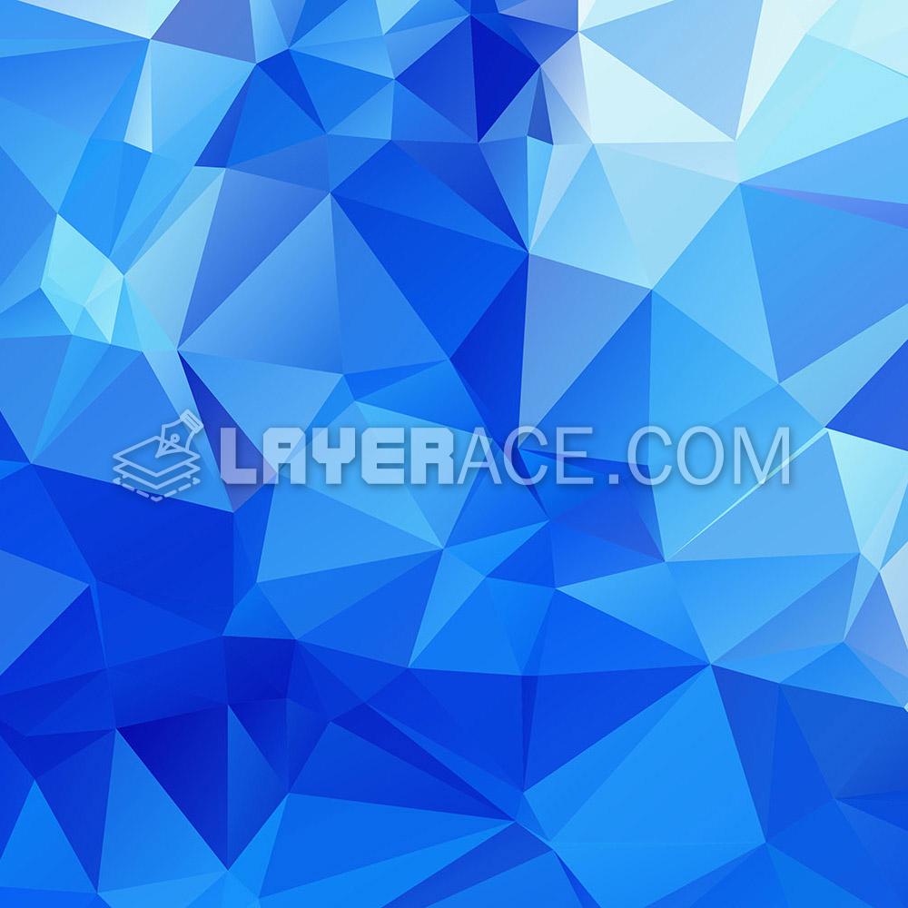 Blue Vector Poly Texture