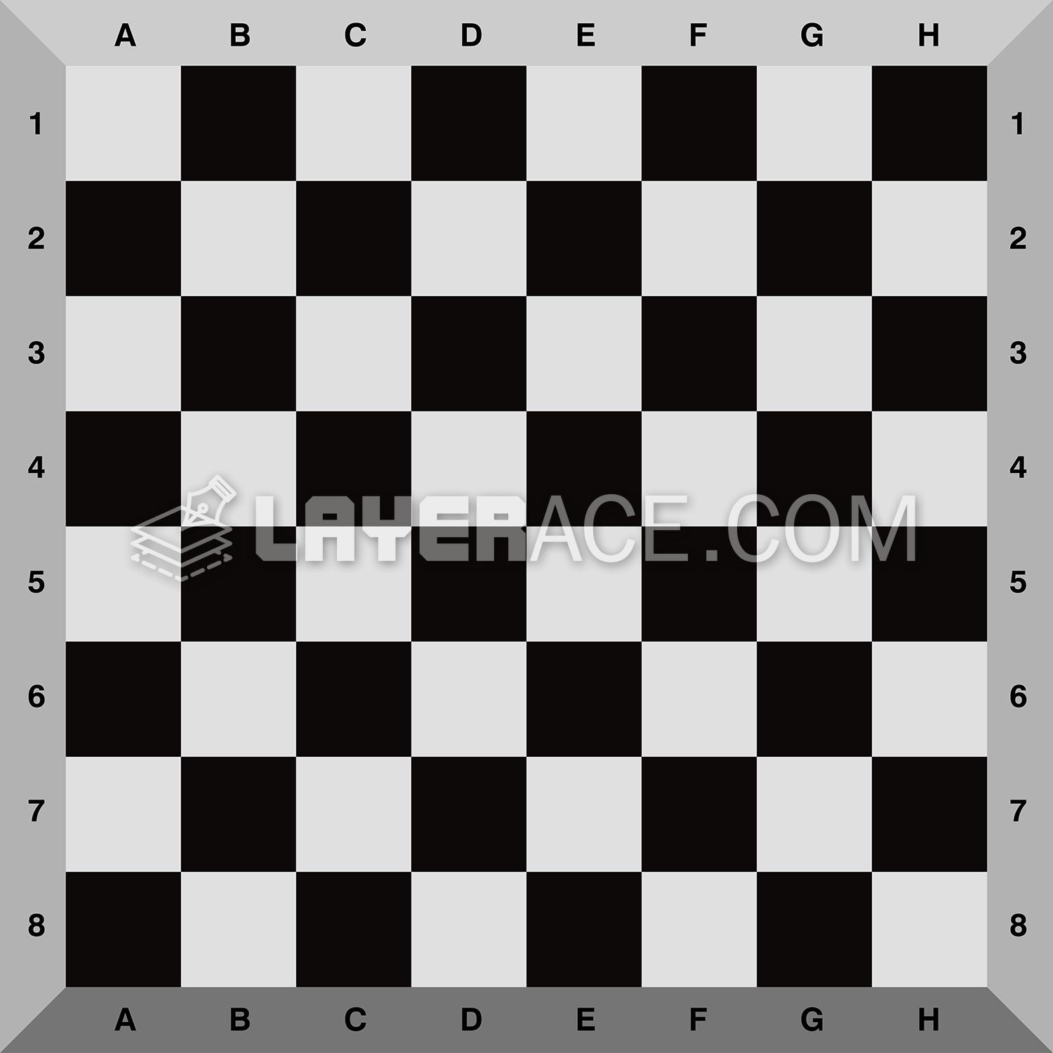 Vector Chessboard Template