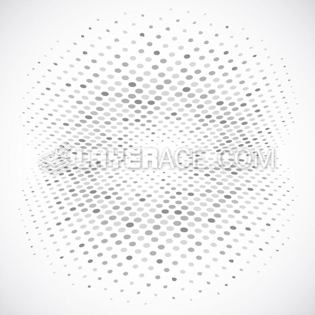 Vector Halftone Design Element