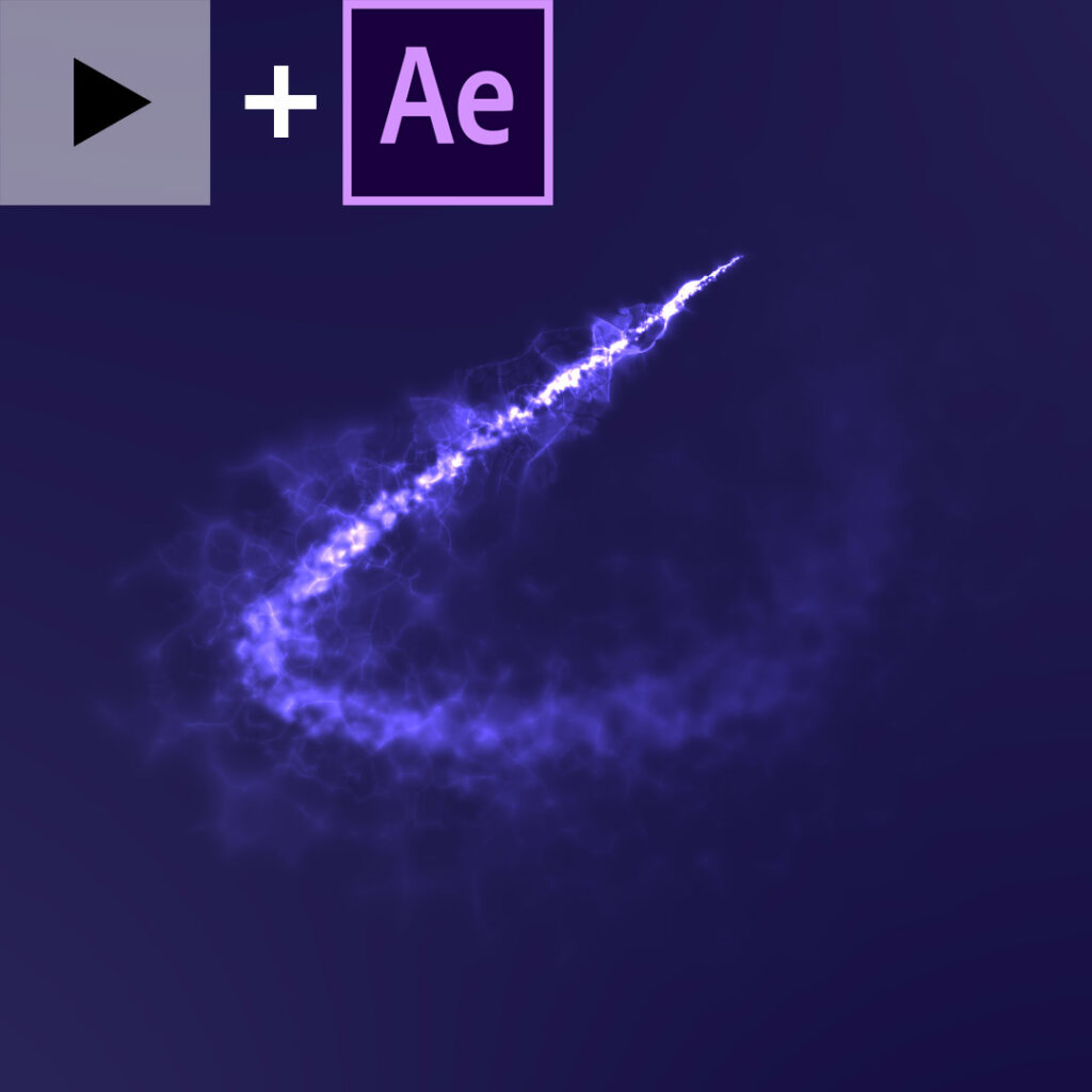 Magic Particle Trail MP4+After Effects Free Download