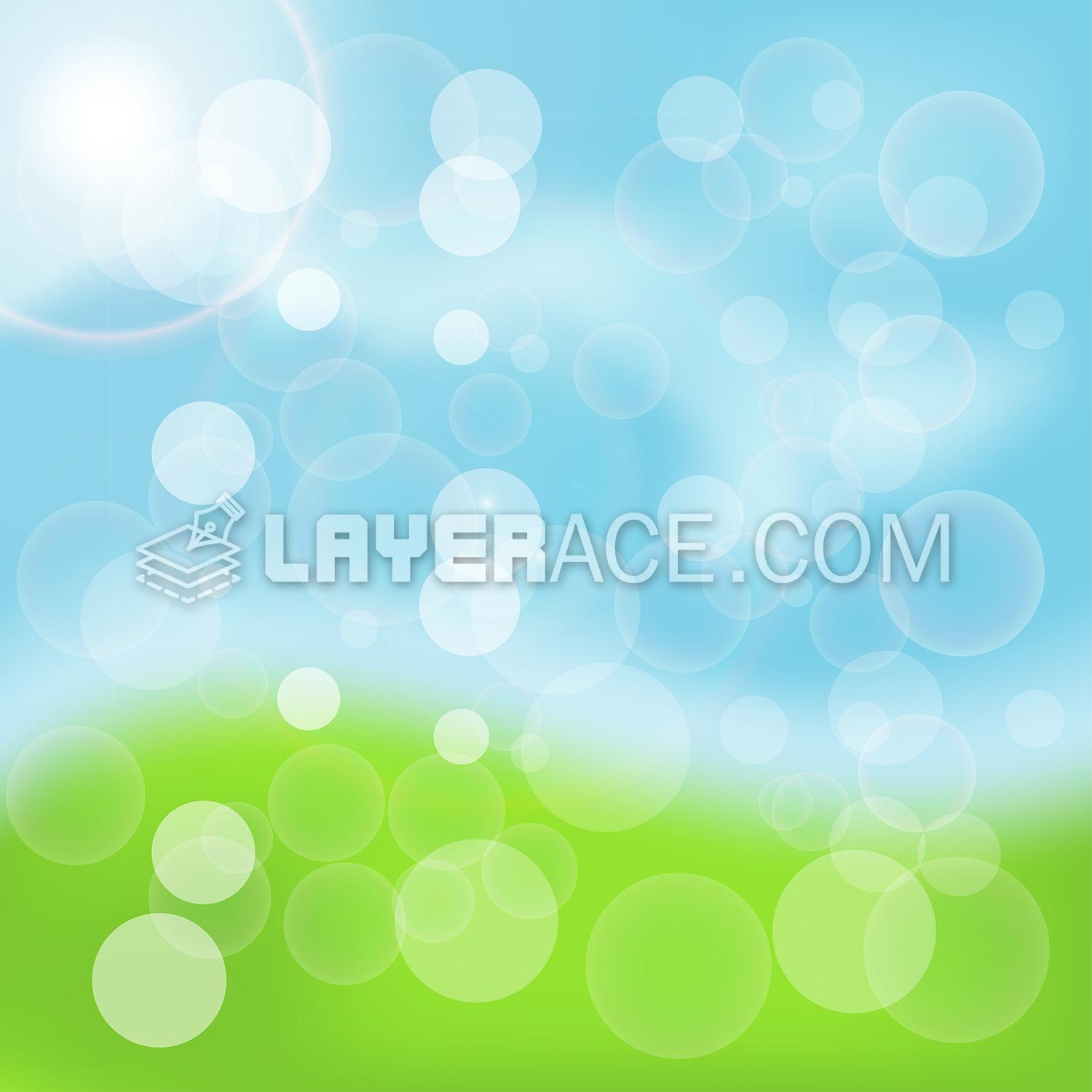 Spring Bokeh Background