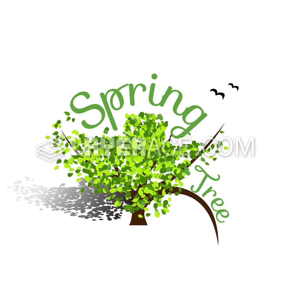 Spring Tree Logo Idea