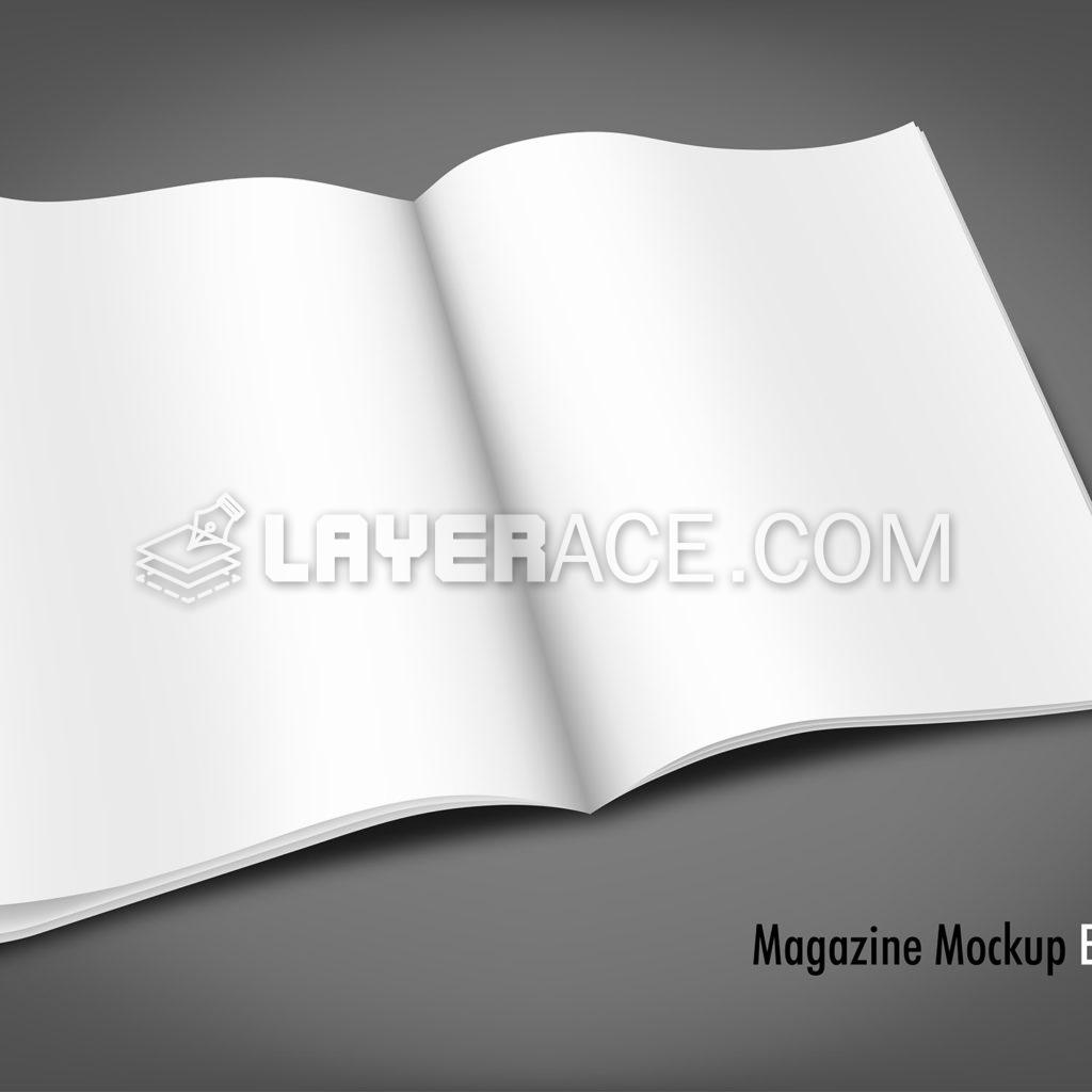 Download Free Magazine Mockup | LayerAce.com