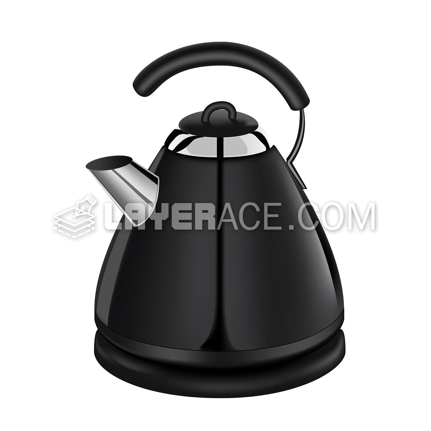 Vector Black Kettle