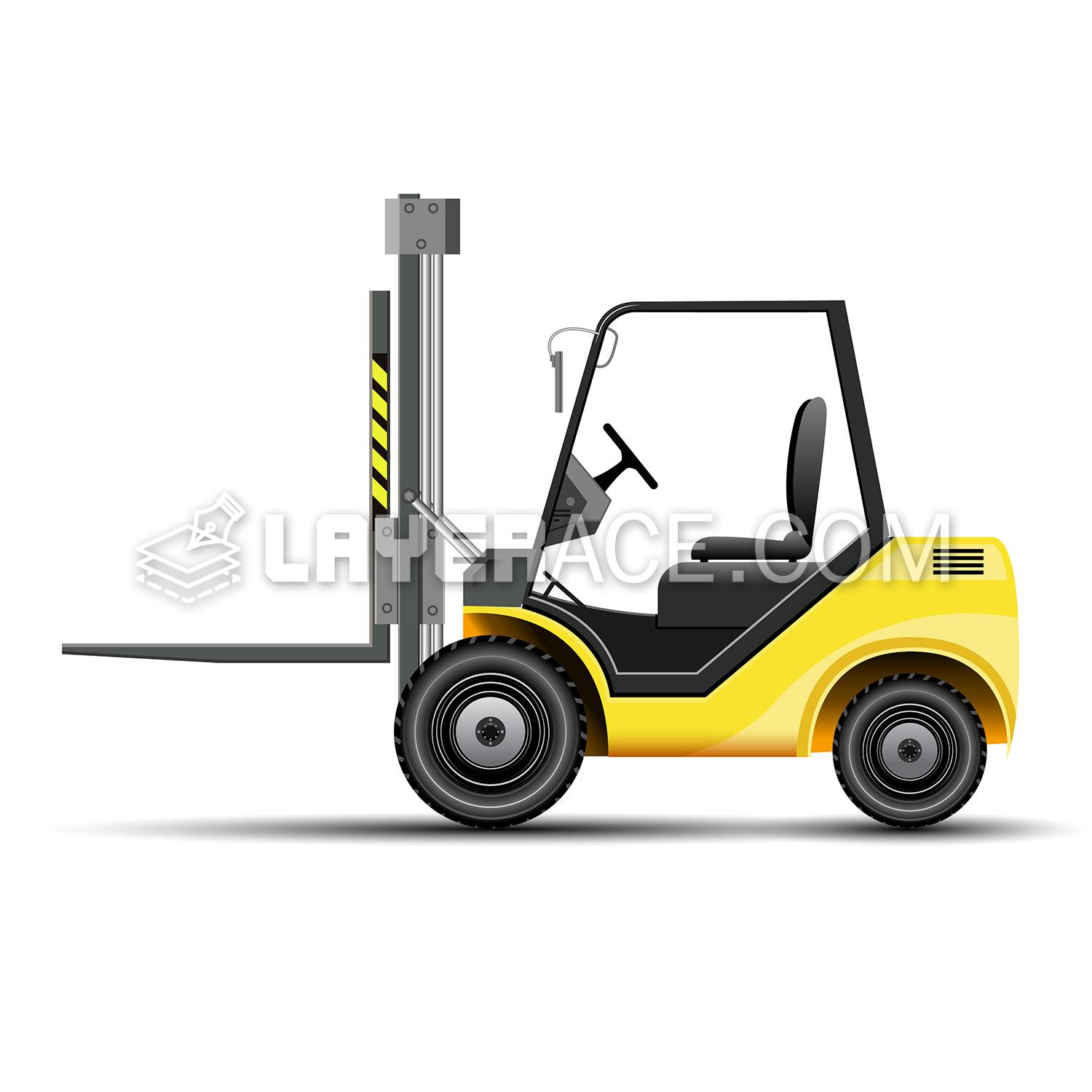 Vector Forklift Icon