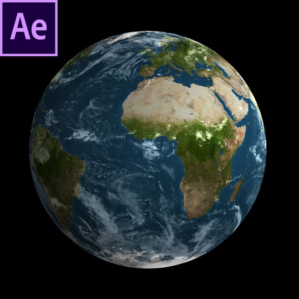 earth-globe-after-effects-project-file