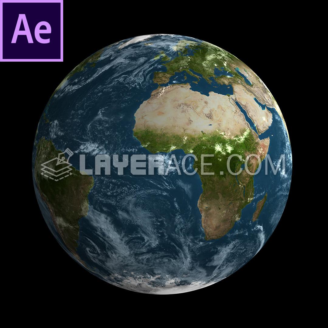 earth-globe-after-effects-project-file