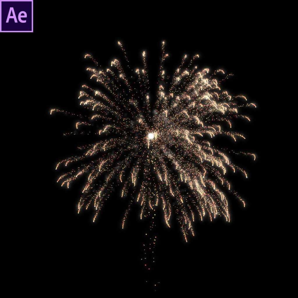 After Effects Fireworks Project