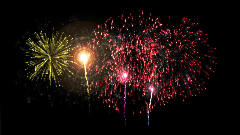 After Effects Particular Fireworks